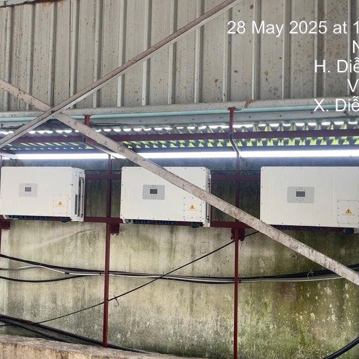 Biến tần, Công ty Hanogen lắp đặt hệ thống điện năng lượng mặt trời 300KWP tại Nghệ An