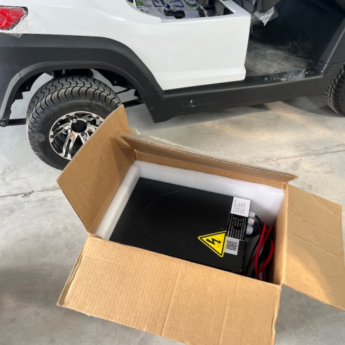 Hanogen cung cấp pin xe du lịch điện, xe golf 51.2V100Ah, khối pin