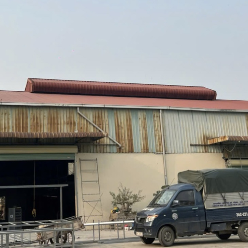 Hanogen lắp điện năng lượng mặt trời nhà xưởng trang trại 50kwp tại Hải Dương