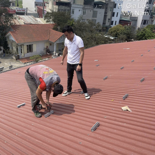 Hanogen lắp trọn gói điện năng lượng mặt trời nhà xưởng trang trại 50kwp