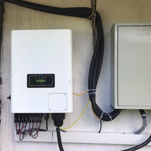 Cài biến tần, Cty Hanogen lắp điện NLMT trang trại 100KWP