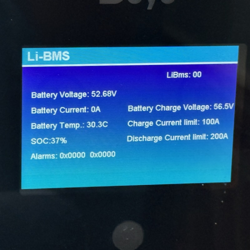 Pin lưu trữ điện NLMT Hanogen 100Ah 5ký kết nối Deye