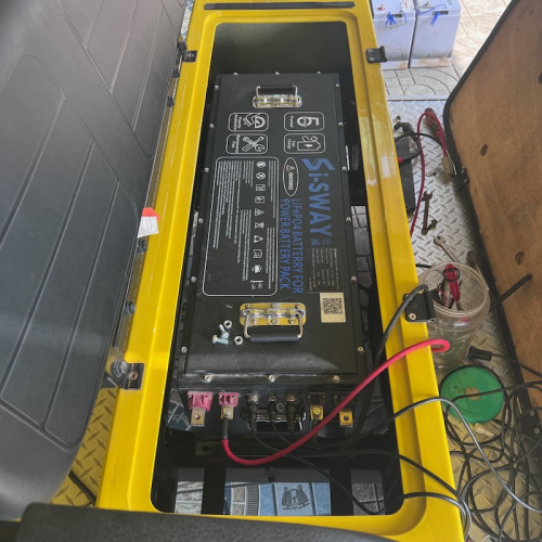 Hanogen cc pin Lithium 51.2V 200Ah xe điện du lịch, lắp lên xe